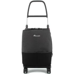 Rolser Carrello spesa One Tweed T-Shop 4 Nero