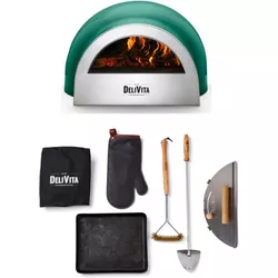 Delivita Set Wood Fired Cooking Collection vert