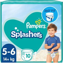 Pampers Diapers Splashers carrier pack size 5-6