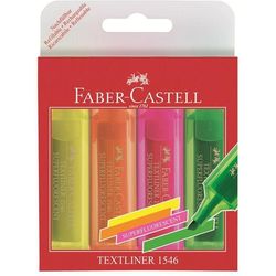 Faber-Castell Textilmarker 46 Superfluorescent 4er Etui