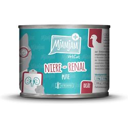 Mjamjam VetCat Kidney Renal Turkey wet food, 200 g