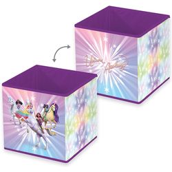 Herding Unicorn Academy toy box, 30 x 30 x 30 cm