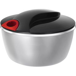 moha Salad Spinner Tornado 24 cm, Black/Silver