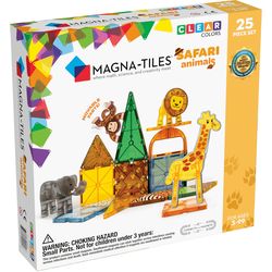 Magna-Tiles ® Set d'animaux de safari (25 pièces)