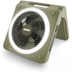 Unold 86516 Ventilatore solare da campeggio verde