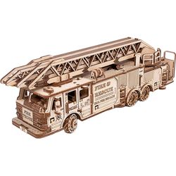 Eco Wood Art Fire Truck (439Teile)