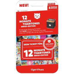 Tigermedia tigertones - Ticket 12 months Swiss-Edition