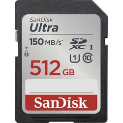 SanDisk Ultra SDXC 512GB 150MB/s UHS-I