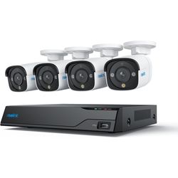 Reolink Kit telecamera NVS8-8MB4, 8 CN, PoE, incl. HDD da 2 TB, 4x P330 8MP