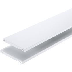 ELEMENT-SYSTEM Steel shelf white 4811 20cm 2 pcs.