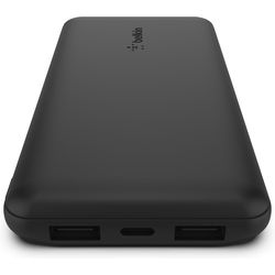 Belkin Boost Charge Powerbank 10000mAh 12W incl. USB-A/USB-C Cable 15cm - black