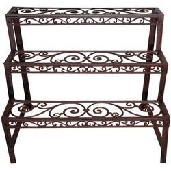 Esschert Design Rectangular cast iron plant stand