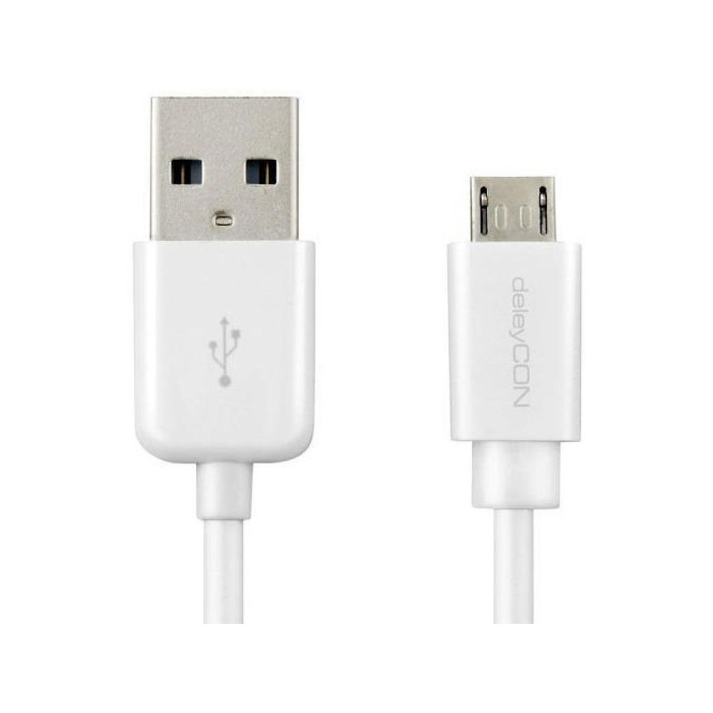 Deleycon USB 2.0 cable A - MicroB 1.5 m - buy at
