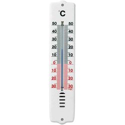 TFA Termometro interno-esterno plastica bianco 44x207mm