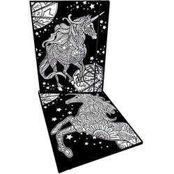 Tataruga Coloring folder, unicorn