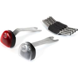 Reelight Lampada per bicicletta SL250 set anteriore + posteriore