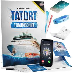 Crime Cases Party Game Crime Scene Dream Ship-DE-