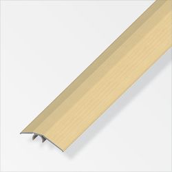 Alfer Parquet leveling aluminum 1 m maple, shrunk a=40 mm
