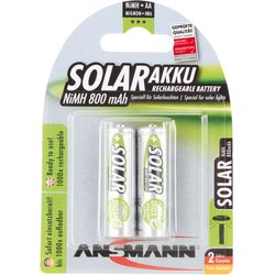 Ansmann Battery 2x AA 800 mAh for solar applications