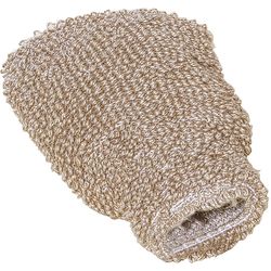 Bürstenhaus Redecker Guanto da massaggio cotone lino 22x13cm