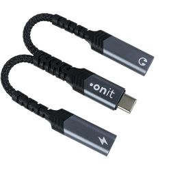 onit Adattatore audio digitale Premium USB-C a doppio USB-C