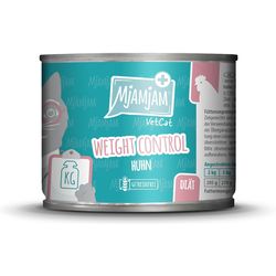 Mjamjam VetCat Wet food Weight Control chicken, 200 g