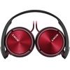 Sony MDR-ZX310 Écouteurs intra-auriculaires Rouge thumb 1