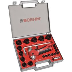 Boehm Punch set including handle and 330mm compass, 2-30mm, 23 pieces