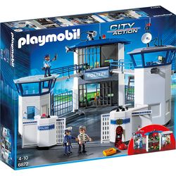 Playmobil Polizei-Kommandozentrale mit Gefängnis (6872)