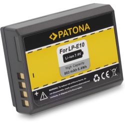 Patona Batterie pour Canon LP-E10