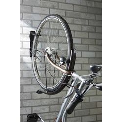 Mottez Bicycle wall holder with anti-theft device, up to 25 kg