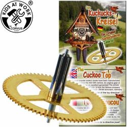 Corvus Cuckoo spinning top loose packed