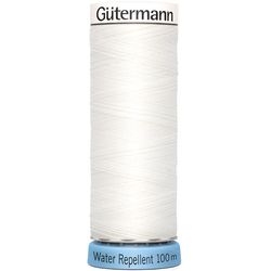 Gütermann Sewing and Embroidery Thread Water Repellent 1 Piece, White