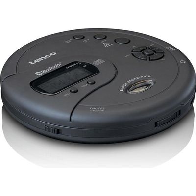 Lenco CD-300BK Portable CD Player with Bluetooth