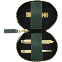 Zwilling Beauty Set di cura delle unghie 3 pezzi con tagliaunghie verde