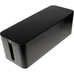 Max Hauri Kabelbox gross Schwarz