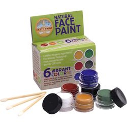 Natural Earth Paint - Natural face paint kit - 6 colors