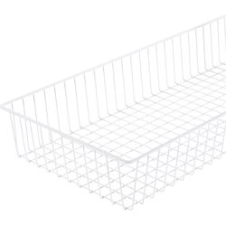 ELEMENT-SYSTEM Wire basket 4105 white 800x350x120mm