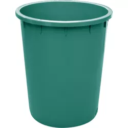 Linum Cylindrical waste bin 200lt green