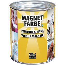 Magpaint Magnetic paint can of 1 L gray
