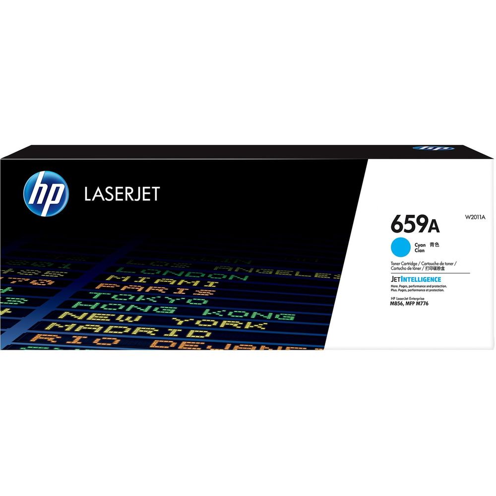 HP Toner n. 659A (W2011A) ciano Bild 1