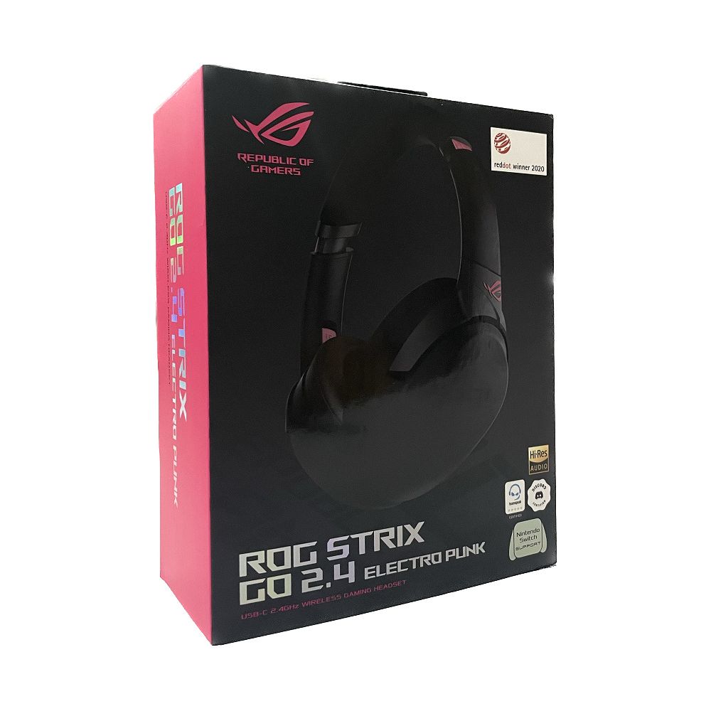 Go at 2.4 Strix buy gaming wireless - ROG black Punk ASUS headset Electro