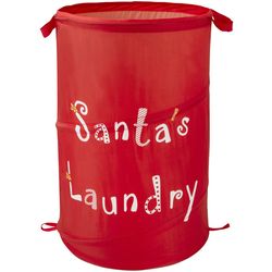 diaqua Cestino per la biancheria Pop Up XMAS Santas Laundry