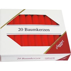 Steinhart Candele per albero 100x13mm 02333-10 rosse 20 pezzi