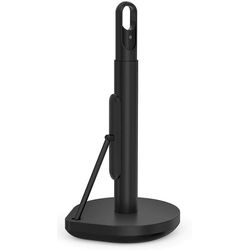 Simplehuman Portarotolo da cucina nero