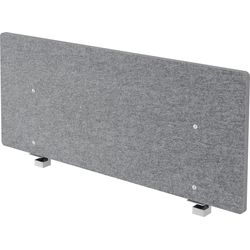 Apollo Parete divisoria da tavolo 120x50cm VARW12/5 grigia