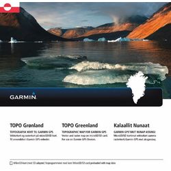 Garmin Micro-SD Topo Groenland
