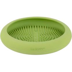 LickiMat Feeding mat Dog UFO, ø 18 cm, green