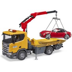 Bruder Scania Super 560R tow truck with light and sound module and roadster