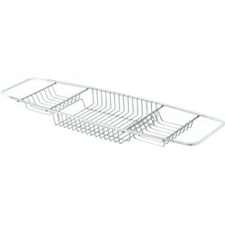 MSV Mensola per vasca in acciaio inox 68,5x18x5,5cm